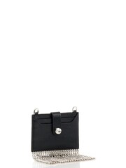 Miu Miu Black Card Holder with Chain Leather Handbag - Image 3 of 6