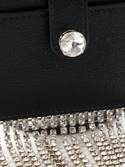 Miu Miu Black Card Holder with Chain Leather Handbag - Image 6 of 6