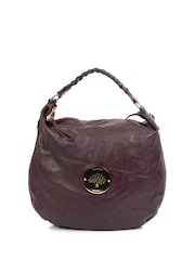 Mulberry Purple Daria Hobo Calfskin Leather Handbag - Image 1 of 6