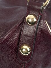 Mulberry Purple Daria Hobo Calfskin Leather Handbag - Image 6 of 6