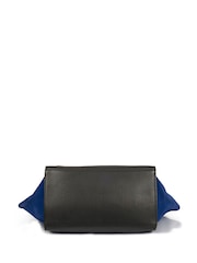 Celine Black Large Trapeze Bullhide Calfskin Handbag - Image 5 of 6