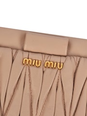 Miu Miu Natural Matelasse Clutch - Image 4 of 6