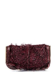 Jimmy Choo Red Clutch Leather Handbag - Image 2 of 6
