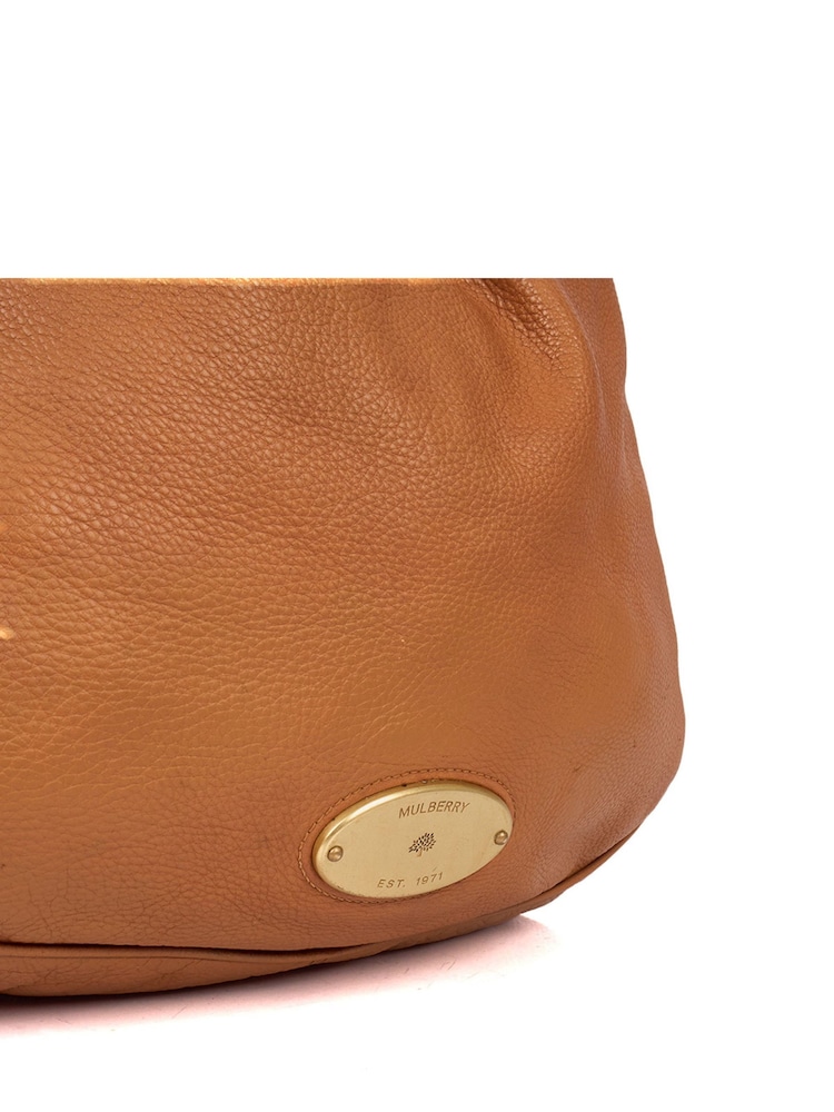 Mulberry Mitzy Brown Hobo Calfskin Leather Handbag - Image 5 of 5