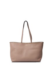 Valentino Pink Rockstud Tote Small Calfskin Handbag - Image 1 of 6