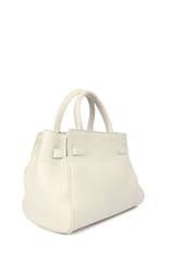 Mulberry White Belted Bayswater Calfskin Leather Handbag - Image 3 of 6