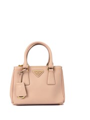 Prada Pink Galleria Micro Saffiano Leather Handbag - Image 1 of 6