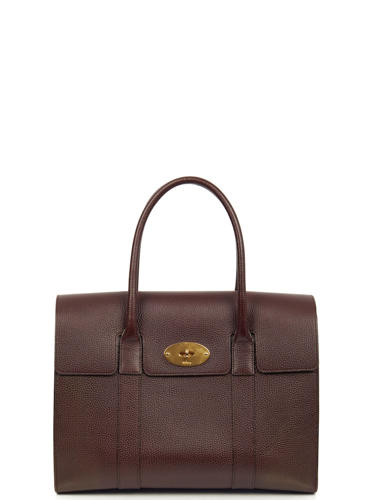 Mulberry Purple Bayswater New Leather Handbag - Image 1 of 5