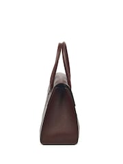 Mulberry Purple Bayswater New Leather Handbag - Image 3 of 5