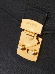 Miu Miu Black Caribu Top Handle Bag - Image 5 of 6