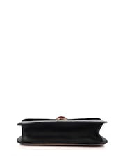 Valentino Natural Medium Glam Lock Leather Handbag - Image 4 of 6