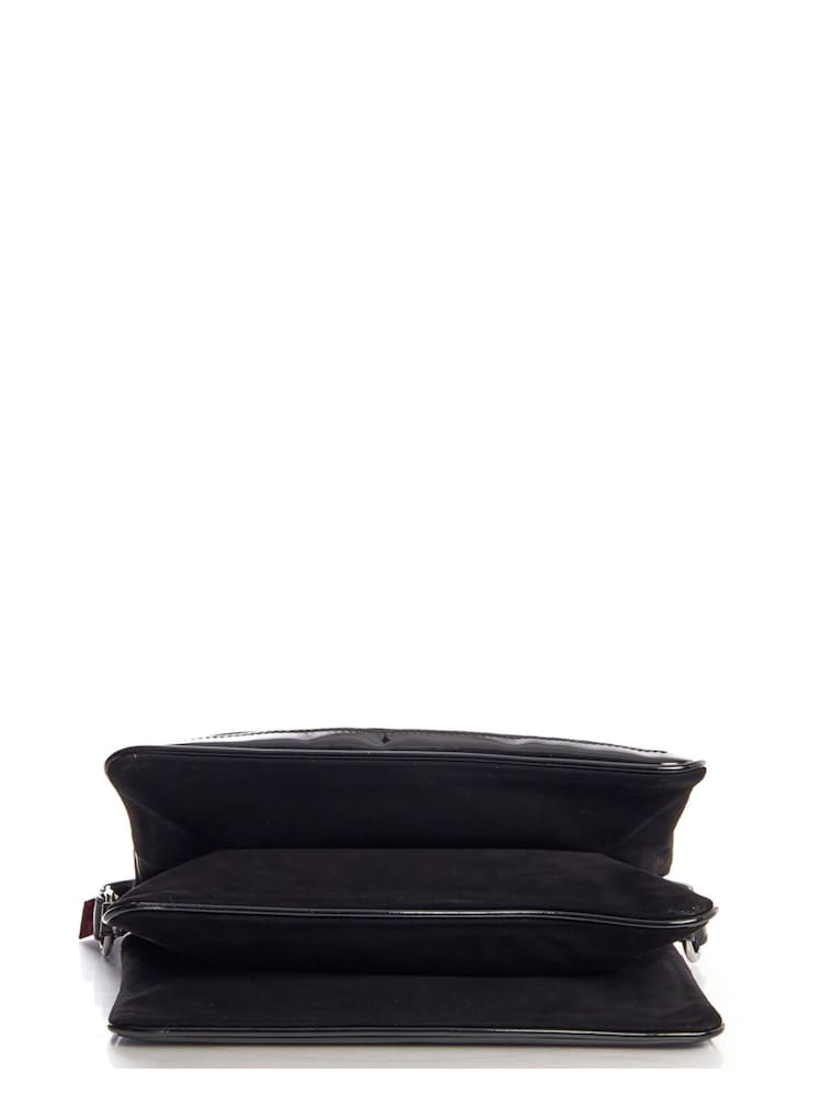 Valentino Black Clutch Leather Handbag - Image 5 of 5