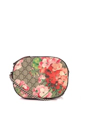 Gucci Brown GG Bloom Camera Bag Leather Handbag - Image 2 of 6