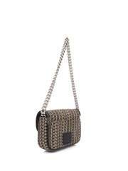 Marc Jacobs J Marc Black Fabric Handbag - Image 3 of 6