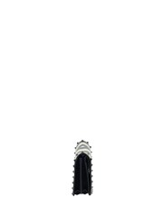 Valentino Black Free Rockstud Bag Small Calfskin Handbag - Image 3 of 6