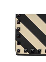 Valentino Black Free Rockstud Bag Small Calfskin Handbag - Image 6 of 6