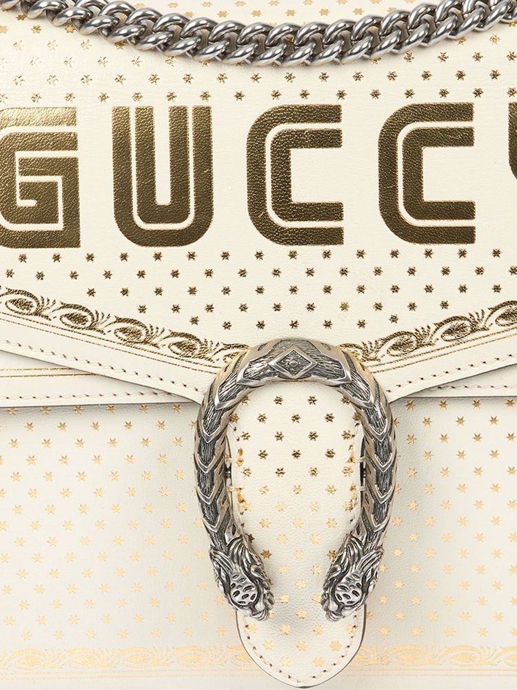 Gucci Dionysus White Medium Leather Handbag - Image 6 of 6