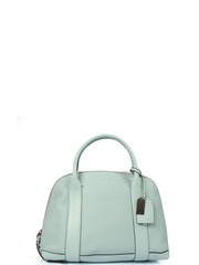 COACH Blue Bleecker Preston Satchel Leather Handbag - Image 1 of 6