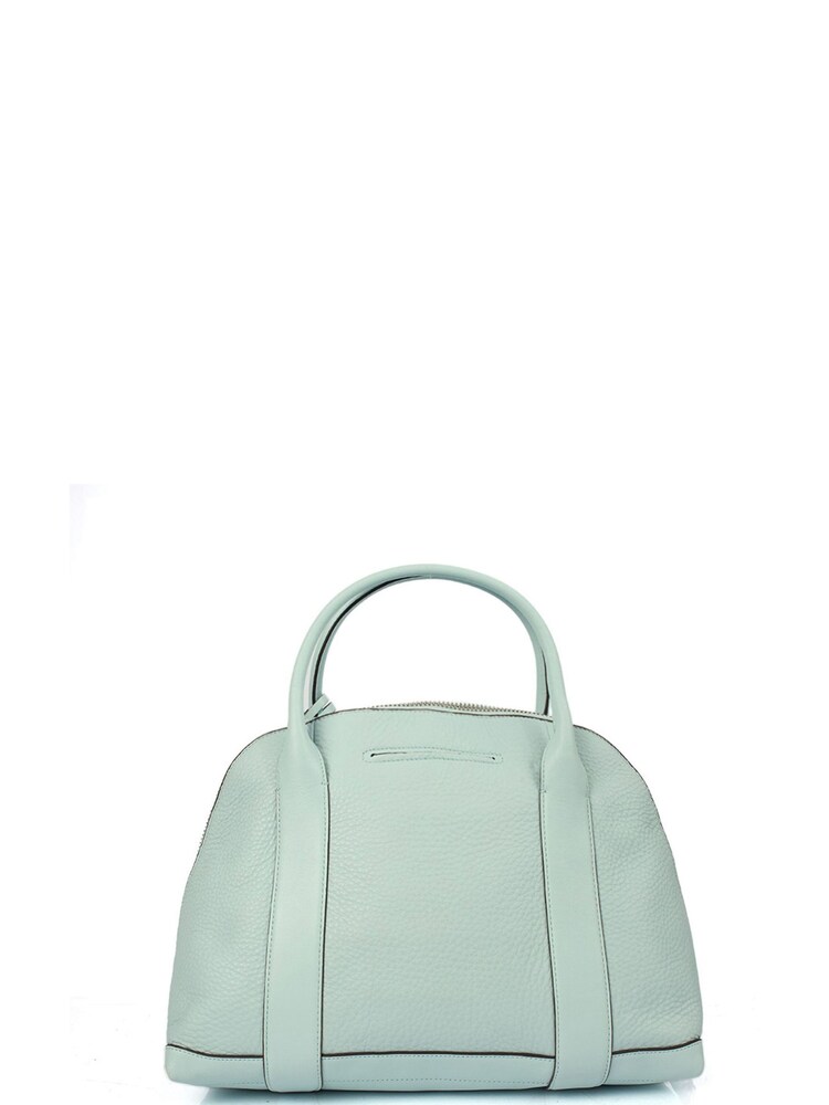 COACH Blue Bleecker Preston Satchel Leather Handbag - Image 2 of 6