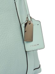 COACH Blue Bleecker Preston Satchel Leather Handbag - Image 5 of 6