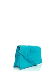 Jacquemus Blue Le Bambino Long Suede Handbag - Image 3 of 6