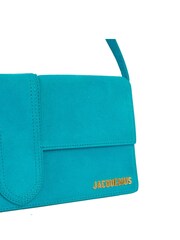 Jacquemus Blue Le Bambino Long Suede Handbag - Image 6 of 6