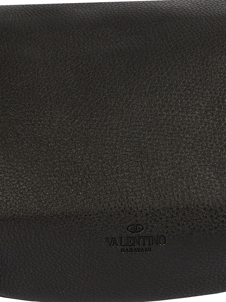 Valentino Black Free Rockstud Belt Bag Calfskin Handbag - Image 6 of 6