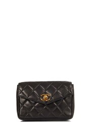 CHANEL Black Belt Bag Calfskin Leather Handbag - Image 1 of 5