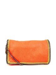 Stella McCartney Orange Falabella Clutch Vegan Leather Handbag - Image 1 of 5