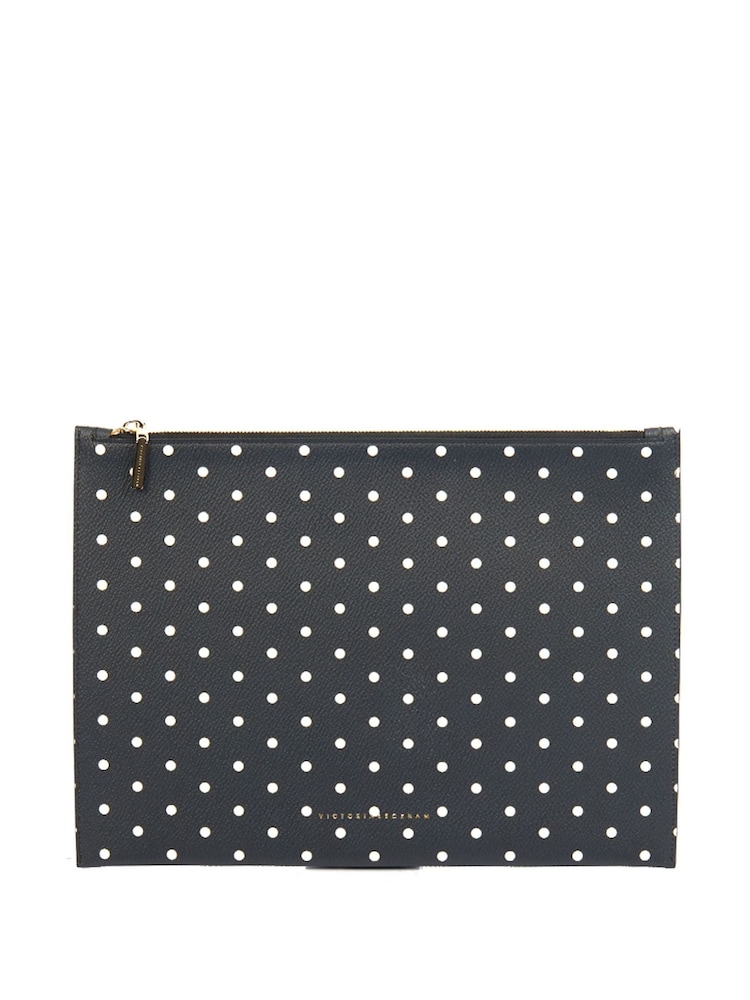 Victoria Beckham Black Pouch Calfskin Handbag - Image 1 of 6