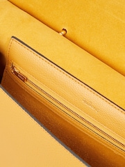 Mulberry Yellow Amberley Calfskin Leather Handbag - Image 6 of 6