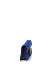 Gucci Blue Dionysus Super Mini Velvet Handbag - Image 4 of 6