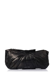 Miu Miu Black Clutch Leather Handbag - Image 1 of 6