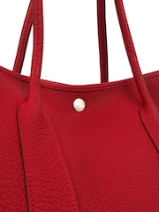 Hermès Red Garden Tote 39 Fjord Leather Handbag - Image 4 of 5