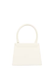 Jacquemus White Le Grand Chiquito Leather Handbag - Image 2 of 6