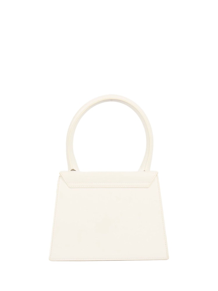 Jacquemus White Le Grand Chiquito Leather Handbag - Image 2 of 6