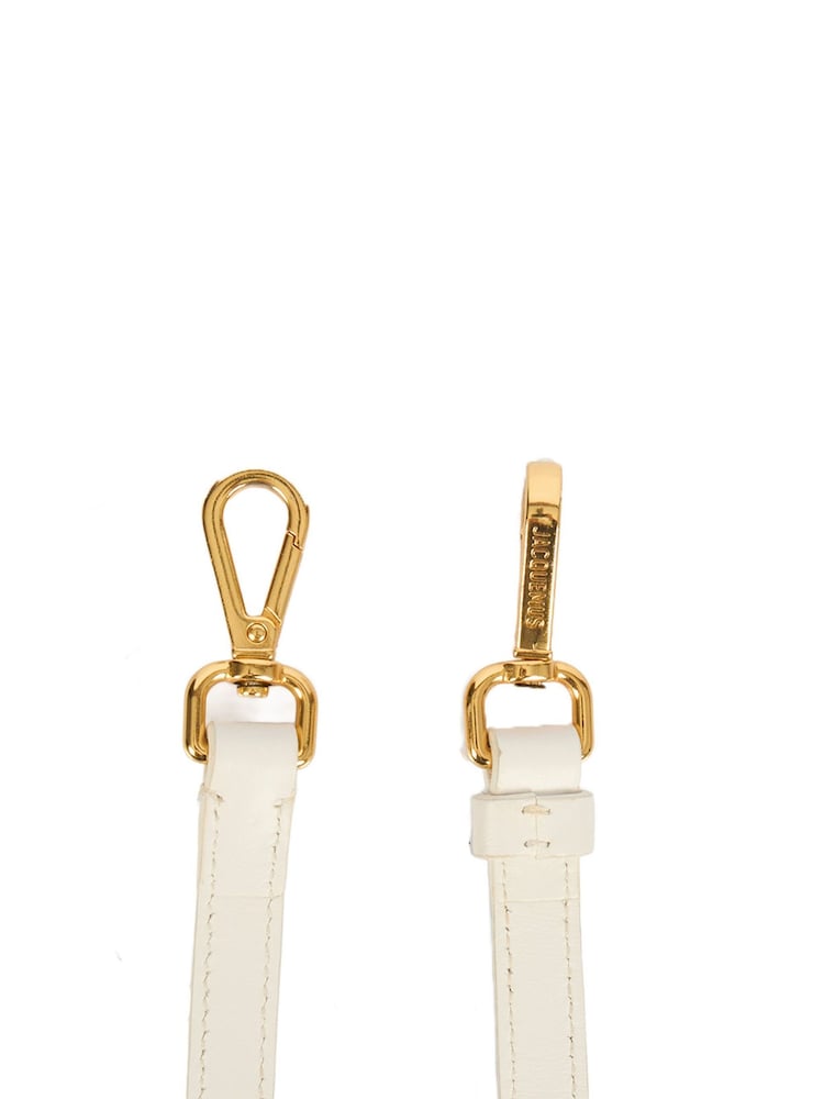 Jacquemus White Le Grand Chiquito Leather Handbag - Image 6 of 6