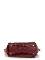 Jimmy Choo Red Tote Exotic Effect Leather Handbag - Image 5 of 6