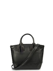 Christian Louboutin Eloise Black Hobo Leather Handbag - Image 1 of 5