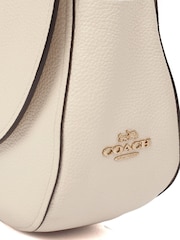 COACH Natural Turnlock Tote Leather Handbag - Image 5 of 6