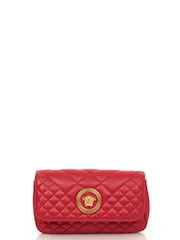 Versace Red Belt Bag Leather Handbag - Image 1 of 6