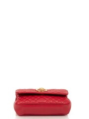 Versace Red Belt Bag Leather Handbag - Image 5 of 6