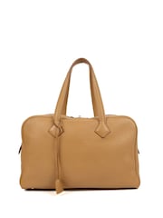 Hermès Natural Victoria 35 Togo Leather Handbag - Image 1 of 5