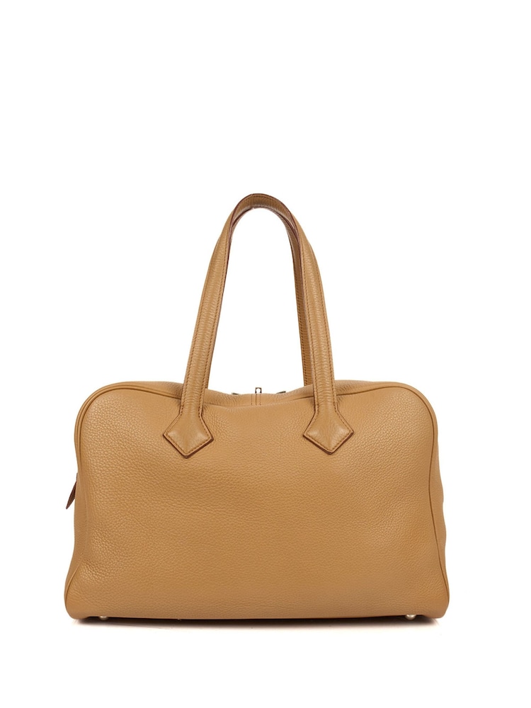 Hermès Natural Victoria 35 Togo Leather Handbag - Image 2 of 5