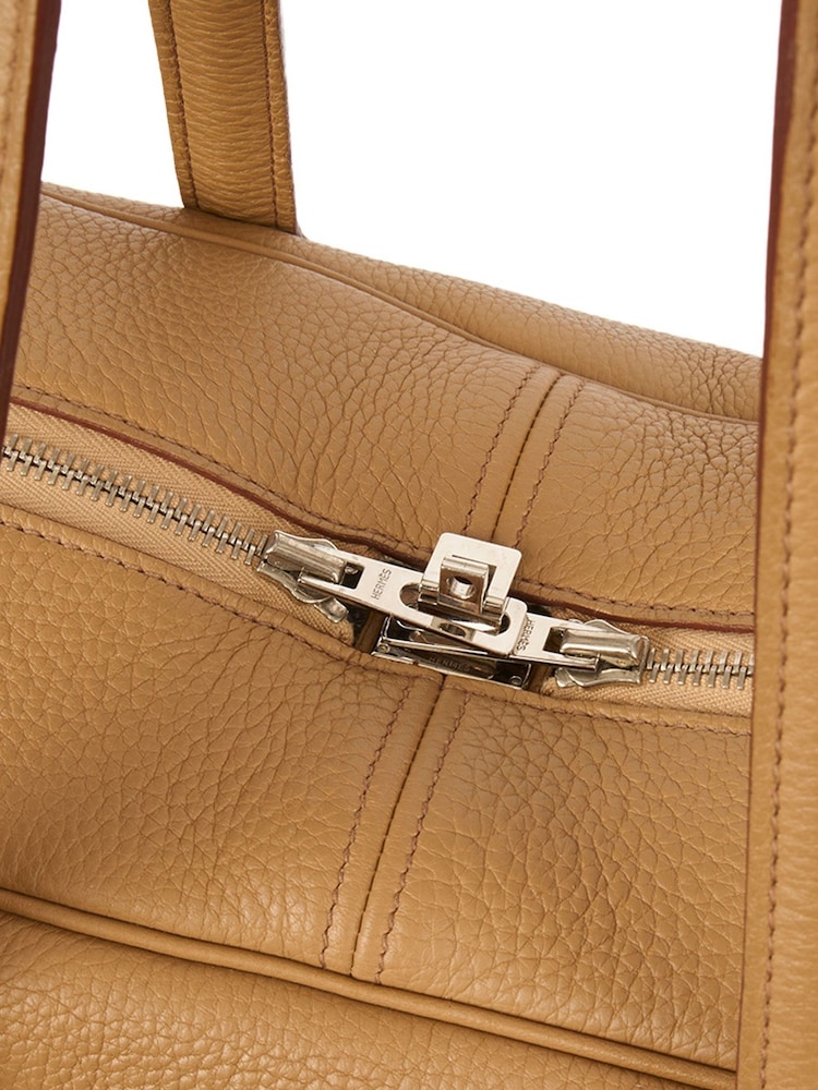 Hermès Natural Victoria 35 Togo Leather Handbag - Image 5 of 5