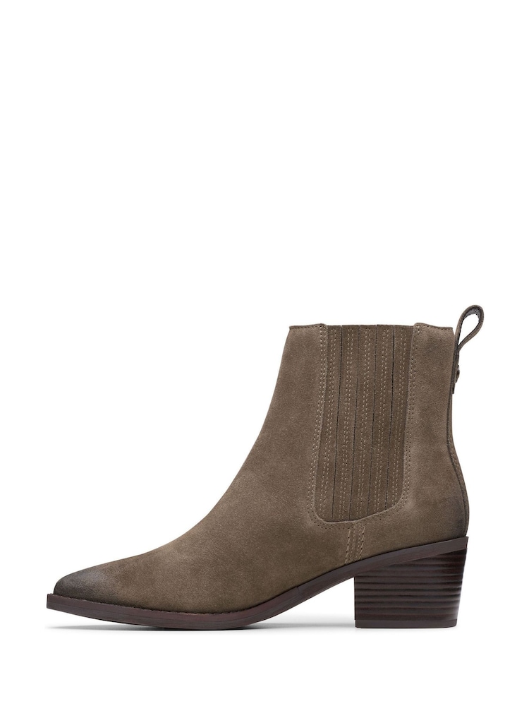 Clarks Brown Chrome Morzine Top Boots - Image 7 of 7