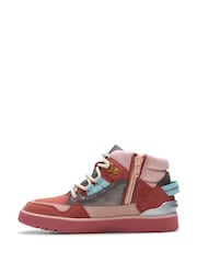 Clarks Pink Combi Oslo Hiker K. Boots - Image 2 of 7