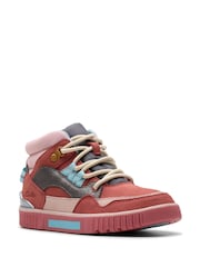 Clarks Pink Combi Oslo Hiker K. Boots - Image 3 of 7