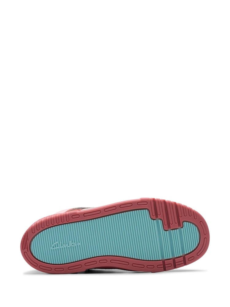 Clarks Pink Combi Oslo Hiker K. Boots - Image 7 of 7