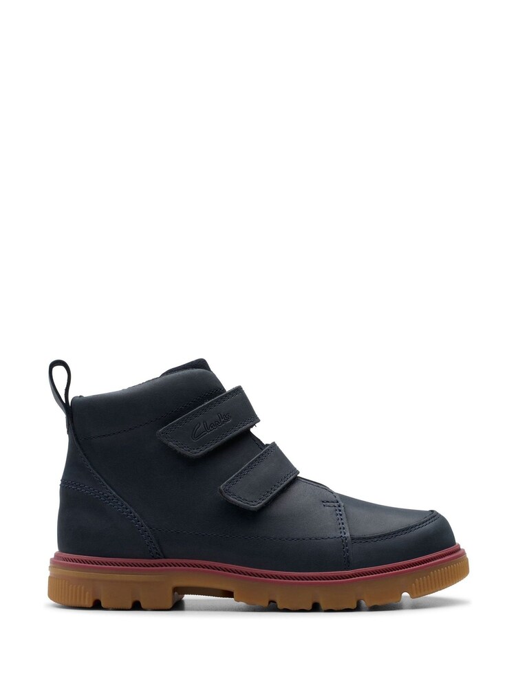 Clarks Blue Lorcam Hi K Boots - Image 1 of 6
